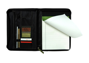 Recycled Zippered Compendium