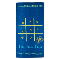 Tic Tac Toe Beach Towel